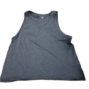 Athleta tank top navy blue xs seamless and soft